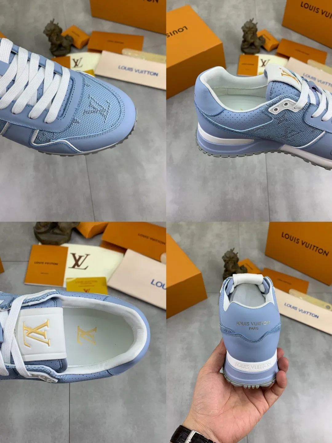 Men's men's shoes 💰P680 new style 💶[LOUIS VUITTON] (original order) new style 🍀LV Louis Vuitton * - top version of LV classic trendy shoes! Made of imported original cowhide and water-dyed cowhide lining. The latest original wear-resistant rubber combination outsole! High quality products! Multiple colors available, code number: 38-44 (45 46 customized)